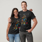 Aquarium Fisch Weihnachtsbaum Cichlid Gouramis Dis T-Shirt (Unisex)