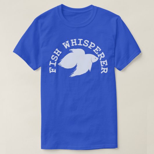 Aquarium Fisch Whisperer 2 T-Shirt (Design vorne)