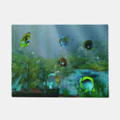 Aquarium Fischen Fußmatte (Vorderseite)