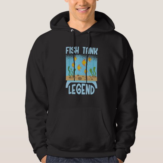 Aquarium Fischfang Hoodie (Vorderseite)