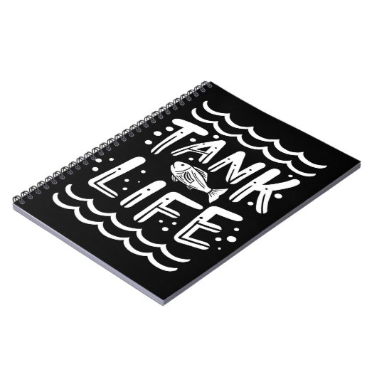 Aquarium Fish Tank |Farbiges Aquarium Notizblock (Linke Seite)