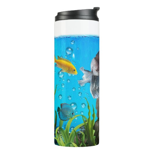 Aquarium Fish Thermosbecher (Nach links gedreht)