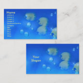 Aquarium Fishing Visitenkarte (Vorne/Hinten)