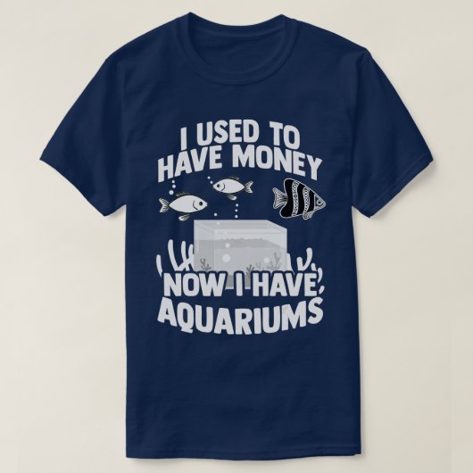 Aquarium Fishkeeper Coral Aquascaping Aquarist Cic T-Shirt (Design vorne)