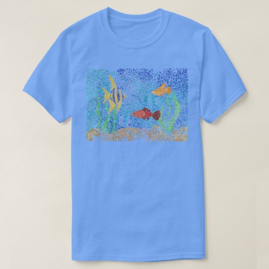 Aquarium Frische Aquarium Fischzucht T-Shirt (Design vorne)