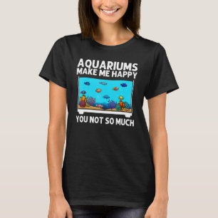 Aquarium für Männer Frauen Fischbecken Riff Wäch T-Shirt