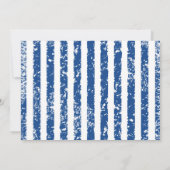 Aquarium-Geburtstagsfeier Dankeskarte (Rückseite)