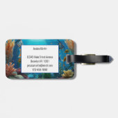 Aquarium Gepäckanhänger (Rückseite horizontal)