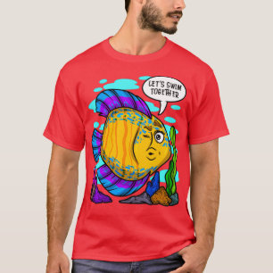 Aquarium Geschenk Aquarist Fisch Behaltend Lover T-Shirt
