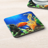 Aquarium Getränkeuntersetzer (Linke Seite)