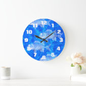 Aquarium Große Wanduhr (Zuhause)