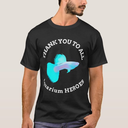 Aquarium-Held T-Shirt (Vorderseite)