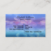 Aquarium Jellyfish 0925 Visitenkarte (Rückseite)