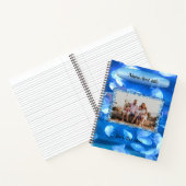 Aquarium Jellyfish Foto Collage 0925 Notizblock (Innenseite)