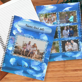 Aquarium Jellyfish Foto Collage 0925 Notizblock