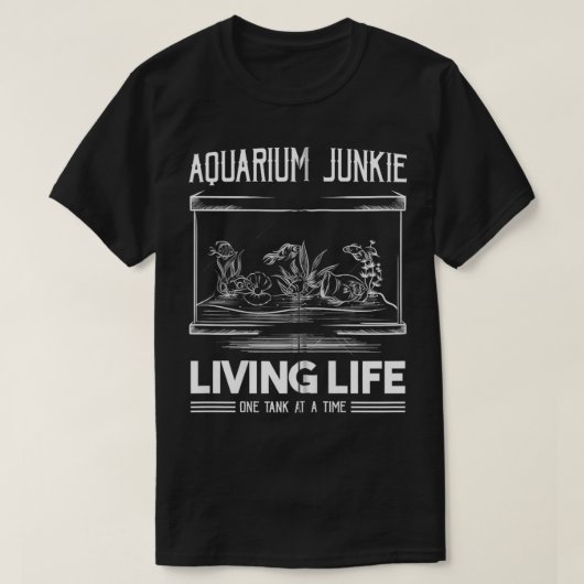 Aquarium Junkie Leben ein Tank nach dem anderen (Design vorne)