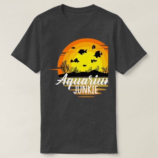 Aquarium Junkie T-Shirt (Design vorne)