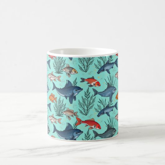 Aquarium Kaffeetasse (Mittel)