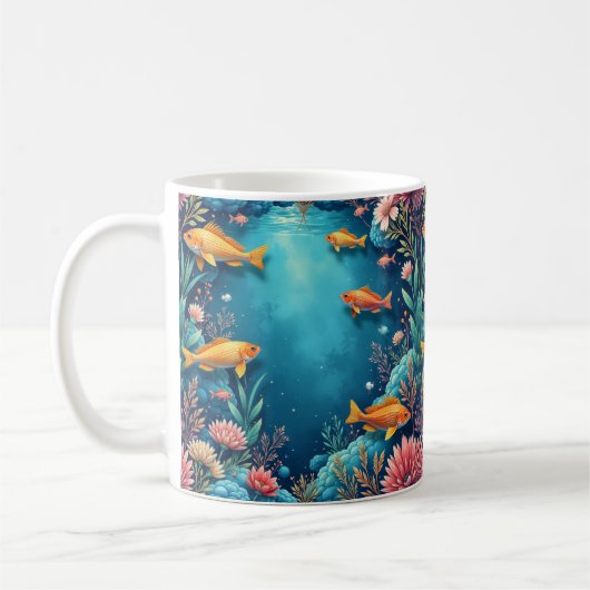 Aquarium Kaffeetasse (Links)