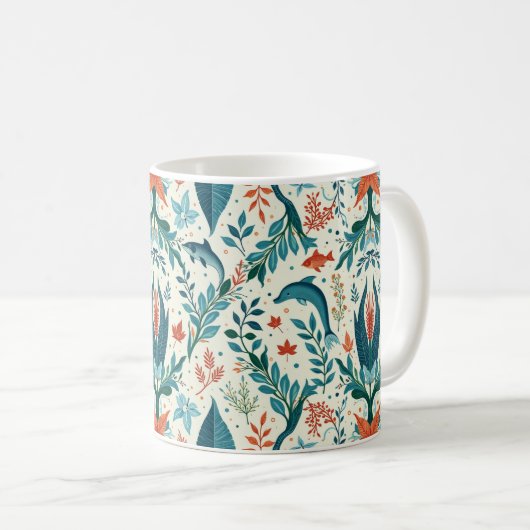 Aquarium Kaffeetasse (VorderseiteRechts)
