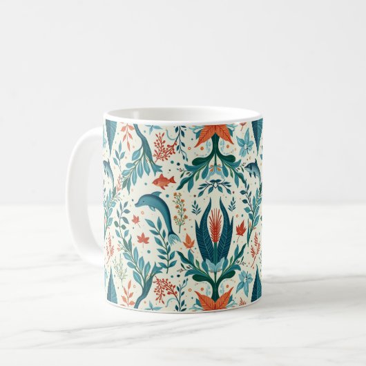 Aquarium Kaffeetasse (Vorderseite Links)