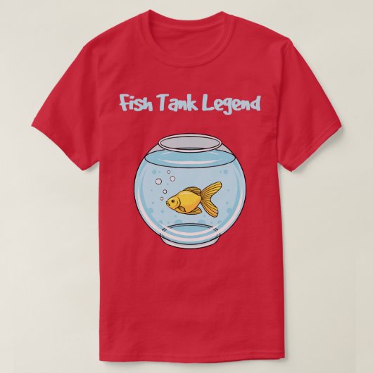 Aquarium Keeper Fisch Tank Legende (Design vorne)