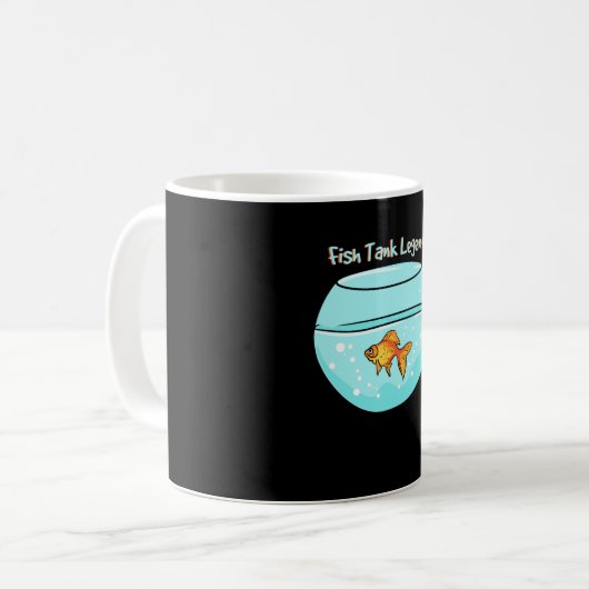Aquarium Keeper - Legende des Fischfangs Kaffeetasse (Vorderseite Links)