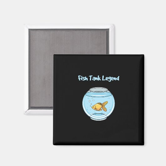 Aquarium Keeper - Legende des Fischfangs Magnet (Vorderseite/Rückseite)