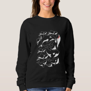 Aquarium Killer Whale Ozean Sweatshirt