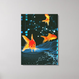 Aquarium Leinwanddruck