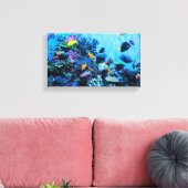 Aquarium Leinwanddruck (Insitu (Wohnzimmer))