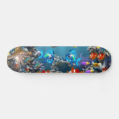 Aquarium-Meereswelt-Art Skateboard (Horizontal)