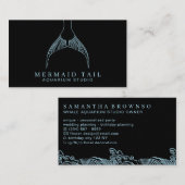 Aquarium Mermaid Schwanz Visitenkarte (Vorne/Hinten)