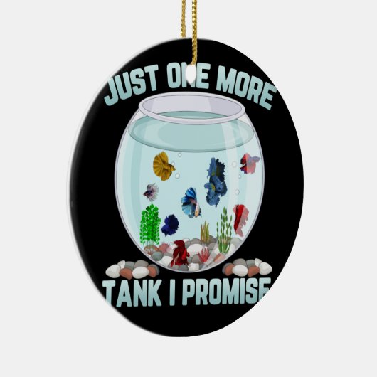 Aquarium nur mehr Tank I Versprechen Fisch Tank fü Keramik Ornament (Rechts)