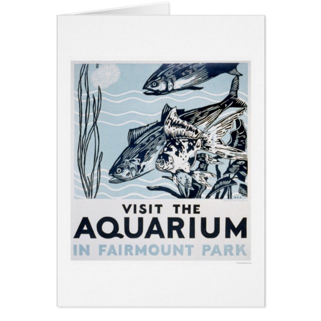 Aquarium Phildadelphia WPA 1937 (Vorne)
