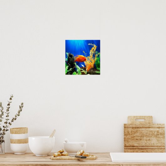 Aquarium Poster (Küche)
