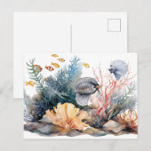 Aquarium Postkarte (Vorne/Hinten)
