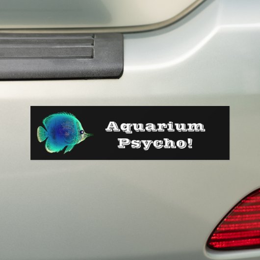 Aquarium Psycho Autoaufkleber (Auf Auto)