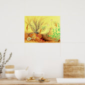 Aquarium Puffer Fisch Ono Bakufu 1941 Poster (Küche)