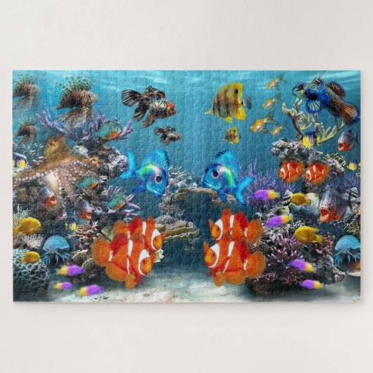 Aquarium Puzzle (Horizontal)