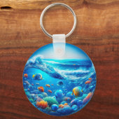 Aquarium Schlüsselanhänger (Vorderseite)