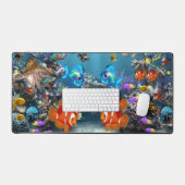 Aquarium Schreibtischunterlage (Tastatur & Maus)