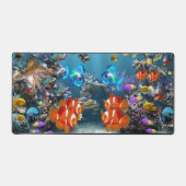 Aquarium Schreibtischunterlage (Vorderseite)