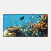 Aquarium Schreibtischunterlage (Vorderseite)