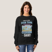 Aquarium schützt das Leben auf See Das ist mein Fi Sweatshirt (Vorne ganz)