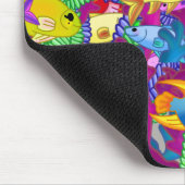 Aquarium Sea Ocean Life Tropical Mousepad (Ecke)