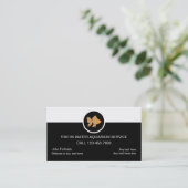 Aquarium Service Visitenkarten Visitenkarte (Stehend Vorderseite)