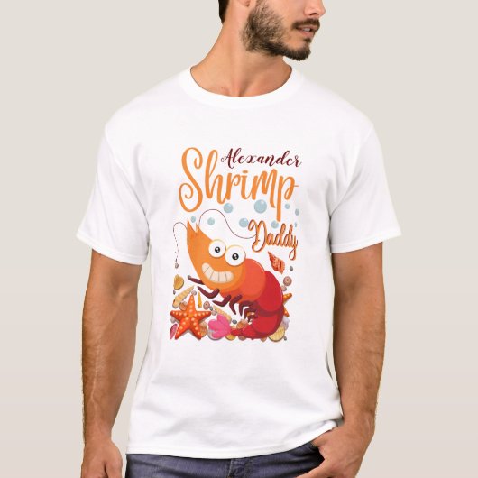 Aquarium Shrimp Daddy T-Shirt (Vorderseite)