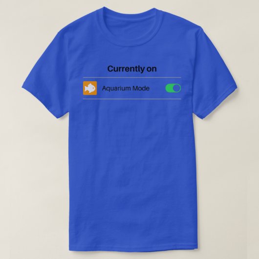 Aquarium T-Shirt (Design vorne)