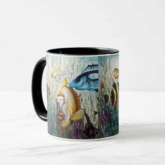 Aquarium, Tasse (Vorderseite Links)